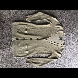 Lauren by Ralph Lauren gold shimmer cardigan